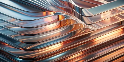 Abstract Metallic Texture Background