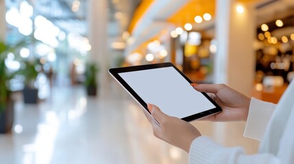 Muslim women exploring digital payments in a vibrant Kuala Lumpur cafe