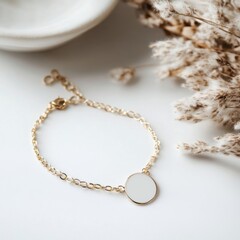 Minimalist bracelet mockup