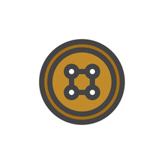 カラー日用品家電関連の単品アイコン　ボタン