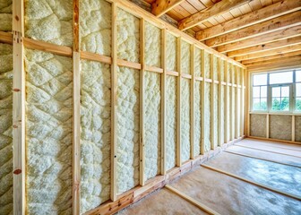Spray Foam Insulation: New Home Construction, Energy-Efficient Walls