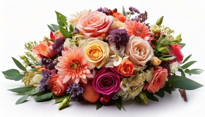 Generated image  Luxurious wedding bouquet featuring a variety of beautiful blooms