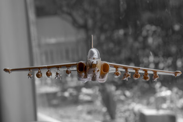 Sukhoi - 25 aircraft made of wood