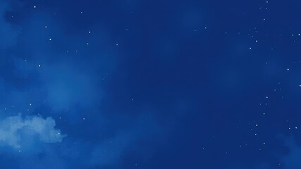 Obraz premium Softly blended watercolor splatters create a dreamy, ethereal effect on a dark blue background, evoking the mystery of space travel, watercolor, astronomy, texture