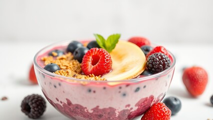 Fresh Acai Bowl Spring Delight - Healthy Breakfast Recipe