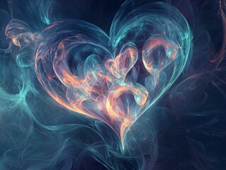 Obraz premium Heart of Nebula