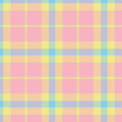 Chic and Aesthetic Pastel Plaid for Digital Prints
