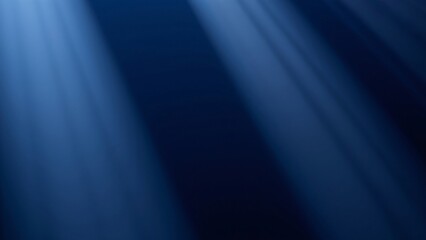 Abstract Blue Light Rays Background