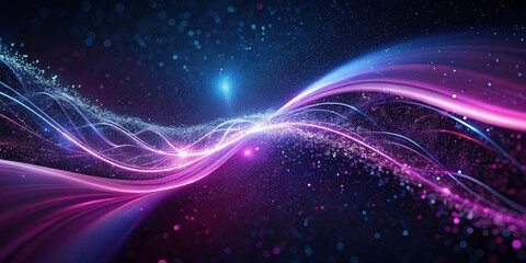 Abstract Energy Waves Background