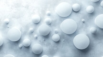 abstract white circular background