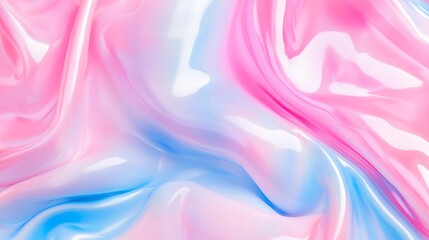 Obraz premium Abstract Pink and Blue Swirling Fluid Design