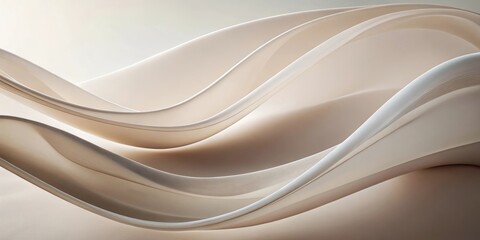 Abstract Beige Wave Background