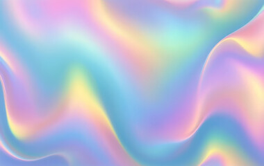 Background Pastel pastel with holographic  