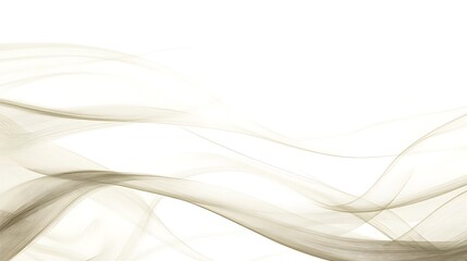 Fototapeta premium Abstract Beige Wave Lines Design Background