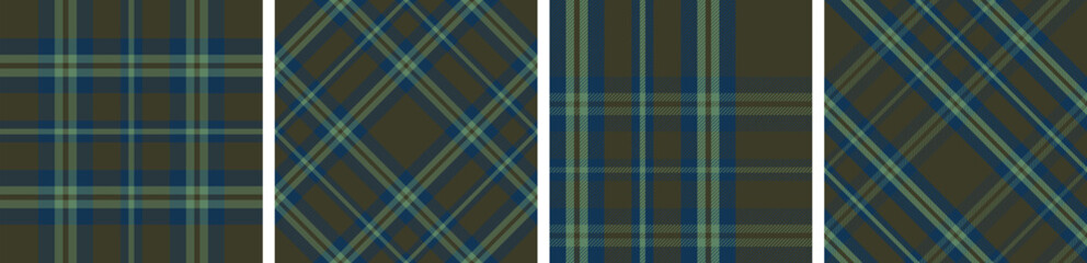Plaid pattern seamless tartan check plaid for skirt, tablecloth, blanket, duvet cover, or other modern fashion print.