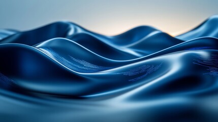 Deep blue waves