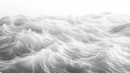 Obraz premium Black and White Wave Background
