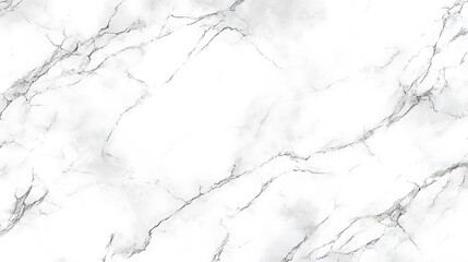 White Marble Texture With Grey Veining Pattern