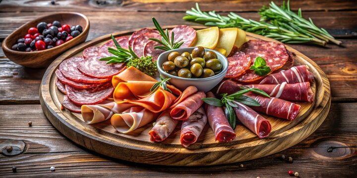 Modena Cold Cuts Platter: Cotechini, Bacon, and Salami - Authentic Emilian Delicacies for Culinary Enthusiasts