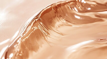 Liquid Gold Abstract Swirling Texture Background