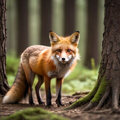 Obraz premium fox
