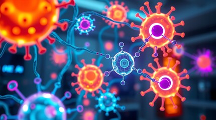 holographic human cells, stem cell research. DNA. virus