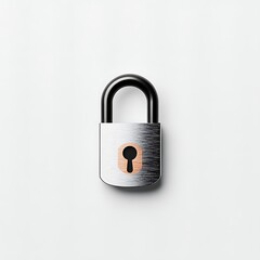 Naklejka premium 3D Smart Lock Logo Render