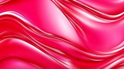Obraz premium Abstract Pink Wave Design Swirling Fluid Motion Background