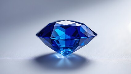 Blue topaz gemstone