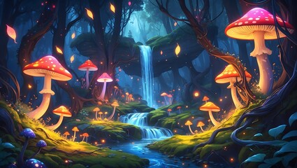 Fly agaric mushroom