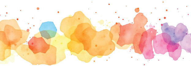 Holi colorful abstract liquid watercolor background with artistic, paint, splashes, grunge, splatter, texture, powder, Artwork for creative banner, card, template, effect, ink, blot design vector