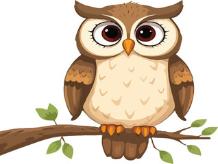 owl on branch