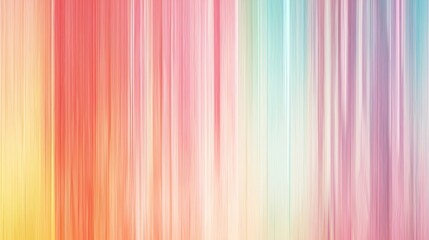Obraz premium Abstract Pastel Rainbow Vertical Lines Background