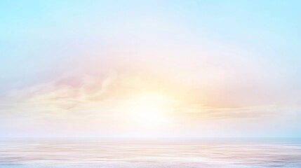 Obraz premium Dawn's Whisper on Tranquil Waters