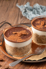 Tiramisu Chia Pudding