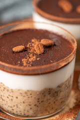 Tiramisu Chia Pudding