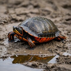 Colorful Encounters: The Alabama Red-Bellied Cooter at Water&rsquo;s Edge