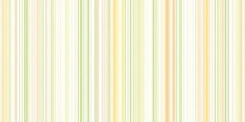 Obraz premium Seamless Pastel Stripe Pattern Soft Yellow Green Peach Vertical Lines Texture Background