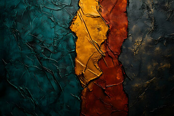 Abstract Impasto Painting Texture