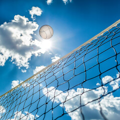 3D Vollyball graphic design