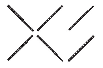 A straight wooden stick with a few notches, simple vector style