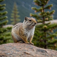 Burrow Bound: A Northern Idaho Squirrel Family in Quiet Observation