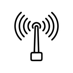 WiFi Vector Icon – Clean & Modern Wireless Signal Symbol