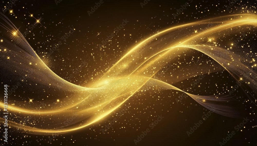 Poster vibrant visualization of light and particle interplay