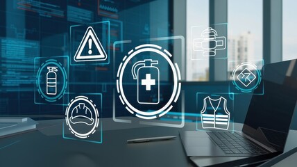 Digital Workplace Safety: Advanced Risk Management and Emergency Response System