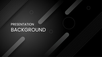 modern black abstract gradient background for presentations business project and social media