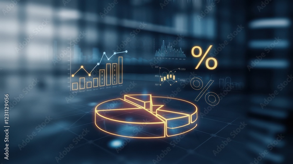 Poster data visualization: business analytics and growth insights