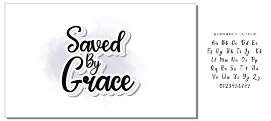 saved by grace background inspirational positive quotes, motivational, typography, lettering design