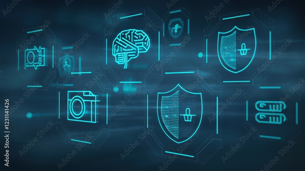Poster digital security & data protection: ai-powered system for enhanced privacy