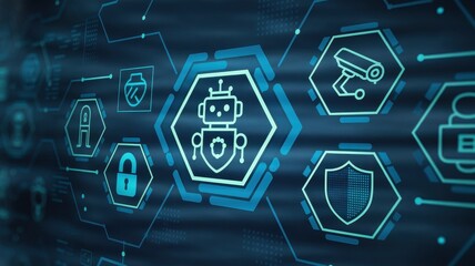 AI-Powered Cybersecurity Network:  Protecting Digital Assets with Advanced Technology
